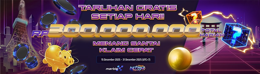MARBLEX - BALAPAN GACOR! TARUHAN GRATIS SETIAP HARI