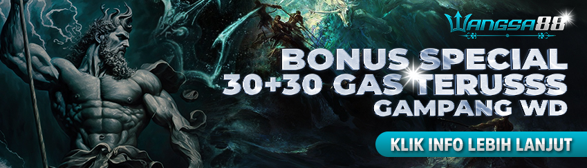 BONUS NEW MEMBER 30 + 30 AMBIL SEKARANG JUGA